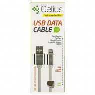 USB Cable Gelius Fast Speed Series 3.1A Lightning Black 
