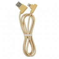 USB Cable Gelius Pro Emperor 1A Lightning Gold USB Cable Gelius Pro Emperor 1A Lightning Gold
