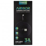 USB Cable Gelius Pro Armor Micro USB Black 