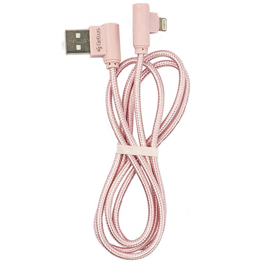 USB Cable Gelius Pro Emperor 1A Lightning Pink USB Cable Gelius Pro Emperor 1A Lightning Pink