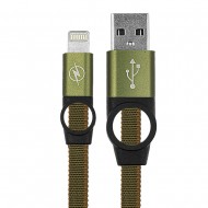 USB Cable Gelius Pro Flexible 2 GP-UC07i Lightning Pine Green USB Cable Gelius Pro Flexible 2 GP-UC07i Lightning Pine Green