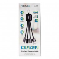 USB Cable Gelius Pro Kraken GP-KCC01 4in1 Black USB Cable Gelius Pro Kraken GP-KCC01 4in1 Black