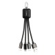 USB Cable Gelius Pro Kraken GP-KCC01 4in1 Black 