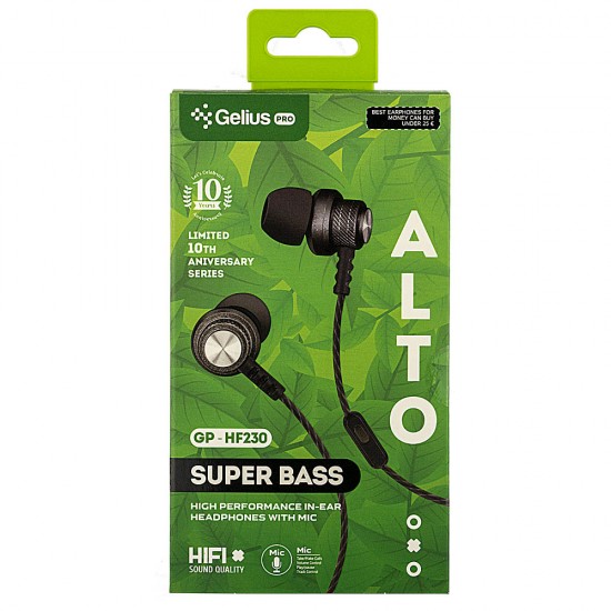 Навушники Gelius Pro GP-HF230 Alto Black 