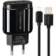 Мережевий зарядний пристрій Gelius Pro Avangard GP-HC06 2 USB 2.4A + Cable Lightning Black Мережевий зарядний пристрій Gelius Pro Avangard GP-HC06 2 USB 2.4A + Cable Lightning Black