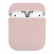 Silicone Case Ultra Thin for AirPods/AirPods 2 Pink Sand 