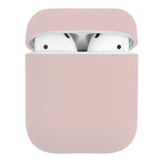 Silicone Case Ultra Thin for AirPods/AirPods 2 Pink Sand Silicone Case Ultra Thin for AirPods/AirPods 2 Pink Sand