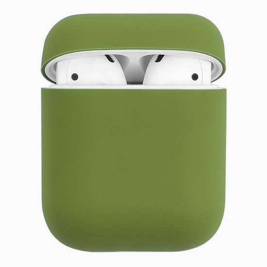 Silicone Case Ultra Thin for AirPods/AirPods 2 Green 
