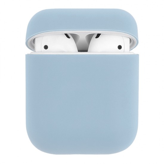 Silicone Case Ultra Thin for AirPods/AirPods 2 Azure 