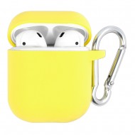 Silicone Case for AirPods/AirPods 2 with Carbine Yellow 