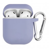 Silicone Case for AirPods/AirPods 2 with Carbine Lilac Silicone Case for AirPods/AirPods 2 with Carbine Lilac