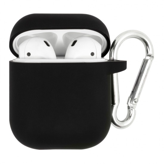 Silicone Case for AirPods/AirPods 2 with Carbine Black Silicone Case for AirPods/AirPods 2 with Carbine Black