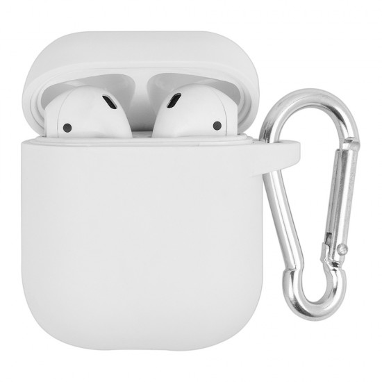 Silicone Case for AirPods/AirPods 2 with Carbine White Silicone Case for AirPods/AirPods 2 with Carbine White