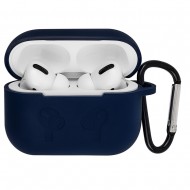 Silicone Case for AirPods Pro with Carbine Dark Blue Silicone Case for AirPods Pro with Carbine Dark Blue