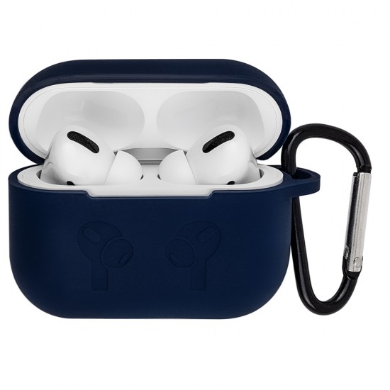 Silicone Case for AirPods Pro with Carbine Dark Blue Silicone Case for AirPods Pro with Carbine Dark Blue