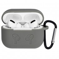 Silicone Case for AirPods Pro with Carbine Grey Silicone Case for AirPods Pro with Carbine Grey