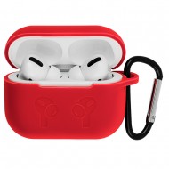 Silicone Case for AirPods Pro with Carbine Red Silicone Case for AirPods Pro with Carbine Red