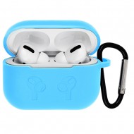 Silicone Case for AirPods Pro with Carbine Sky Blue Silicone Case for AirPods Pro with Carbine Sky Blue