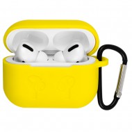 Silicone Case for AirPods Pro with Carbine Yellow 