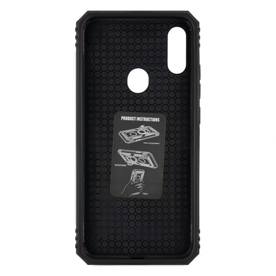 Huawei P Smart 2019 Armor Ring Case Blue 