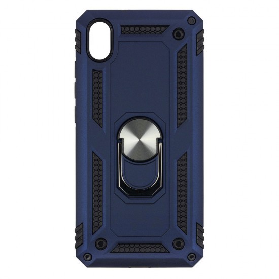 Huawei Y5 2019 Armor Ring Case Blue 