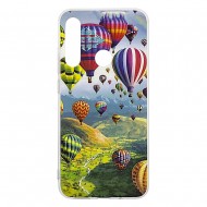 Huawei P30 Lite Silicone + PC Case with Picture Balloon 