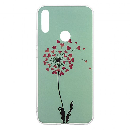 Huawei P Smart Plus Silicone + PC Case with Picture Dandelion 