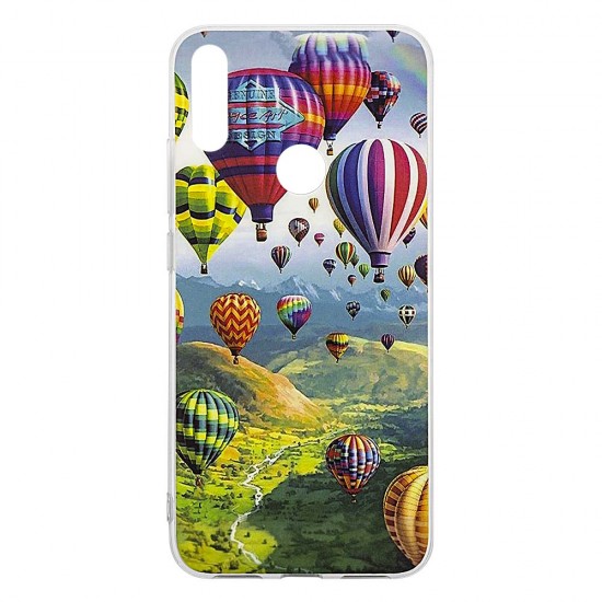 Huawei P Smart 2019 Silicone + PC Case with Picture Balloon Huawei P Smart 2019 Silicone + PC Case with Picture Balloon
