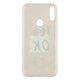 Huawei P Smart 2019 Silicone + PC Case with Picture It's OK Huawei P Smart 2019 Silicone + PC Case with Picture It's OK