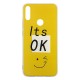 Huawei P Smart 2019 Silicone + PC Case with Picture It's OK Huawei P Smart 2019 Silicone + PC Case with Picture It's OK