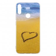 Huawei P Smart 2019 Silicone + PC Case with Picture Beach 