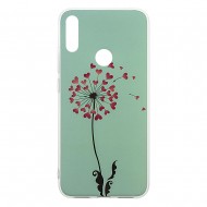 Huawei P Smart 2019 Silicone + PC Case with Picture Dandelion 