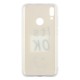Huawei Y7 2019 Silicone + PC Case with Picture It's OK Huawei Y7 2019 Silicone + PC Case with Picture It's OK