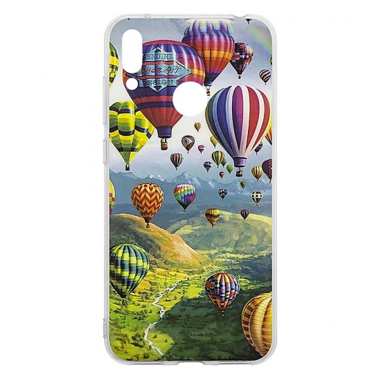 Huawei Y9 2019 Silicone + PC Case with Picture Balloon Huawei Y9 2019 Silicone + PC Case with Picture Balloon