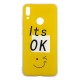 Huawei Y9 2019 Silicone + PC Case with Picture It's OK Huawei Y9 2019 Silicone + PC Case with Picture It's OK
