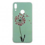 Huawei Y9 2019 Silicone + PC Case with Picture Dandelion 