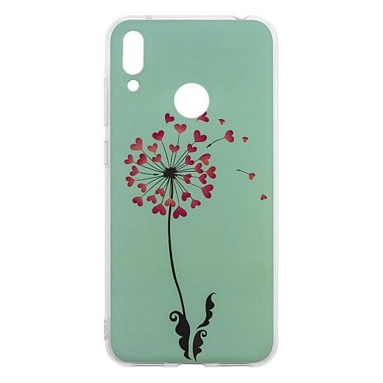 Huawei Y9 2019 Silicone + PC Case with Picture Dandelion Huawei Y9 2019 Silicone + PC Case with Picture Dandelion