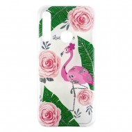 Huawei P Smart Plus Flamingo Silicone + TPU