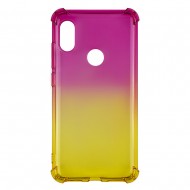 Huawei P Smart Plus Gradient Protection Case Pink/Yellow 