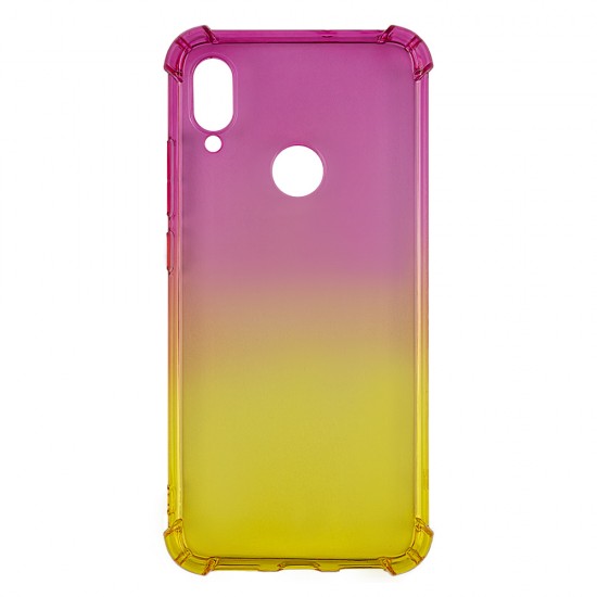 Huawei P Smart 2019 Gradient Protection Case Pink/Yellow Huawei P Smart 2019 Gradient Protection Case Pink/Yellow