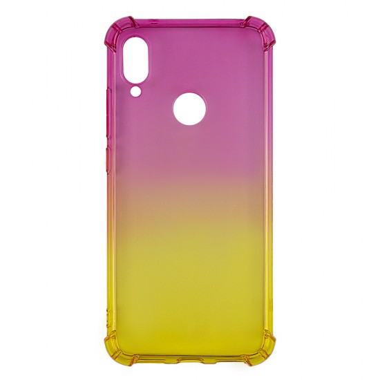 Huawei Y9 2019 Gradient Protection Case Pink/Yellow Huawei Y9 2019 Gradient Protection Case Pink/Yellow