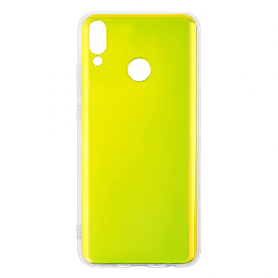 Huawei Y9 2019 Silicone + PC Case Mirror Green