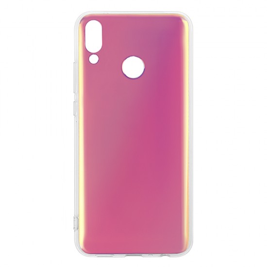 Huawei Y9 2019 Silicone + PC Case Mirror Purple Huawei Y9 2019 Silicone + PC Case Mirror Purple