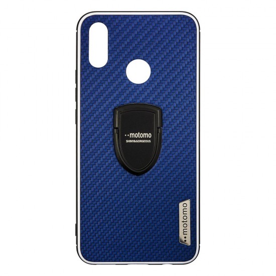 Huawei P Smart Plus Motomo Ring Case Blue