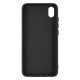 Huawei Y5 2019 Silicone Case Soft Touch with Microfiber Black