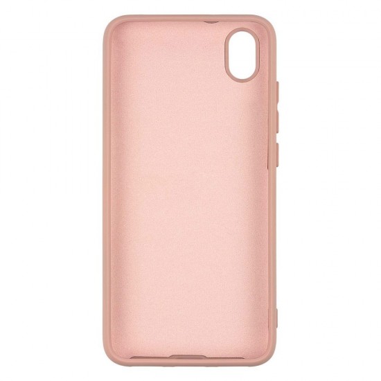 Huawei Y5 2019 Silicone Case Soft Touch with Microfiber Pink Sand