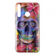 Huawei P30 Lite Silicone + PC Case with Picture Skull Girl Huawei P30 Lite Silicone + PC Case with Picture Skull Girl