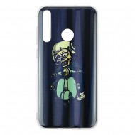 Huawei P30 Lite Silicone + PC Case with Picture Skeleton 