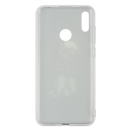 Huawei Y6 2019 Silicone + PC Case with Picture Skeleton 