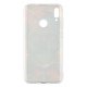 Huawei Y7 2019 Silicone + PC Case with Picture Skull Girl 